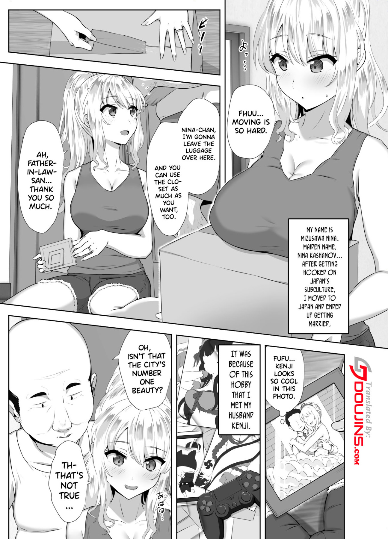 Hentai Manga Comic-There's No Way a Russian Could Lose to a Japanese Person In Drinking, Right?-Read-2